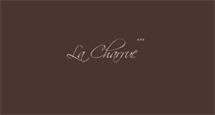 Desktop Screenshot of lacharrue.com