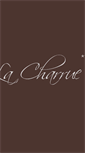 Mobile Screenshot of lacharrue.com